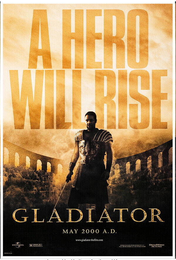 Gladiator - Ridley Scott - Russel Crowe - Teaser - Movie Poster