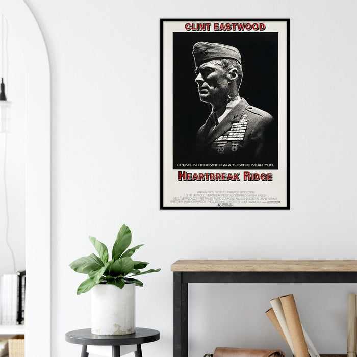 Heartbreak Ridge - Clint Eastwood - Movie Poster - US Version