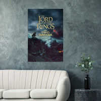 The Two Towers - Lord of the Rings Movie Poster - Alternate #1