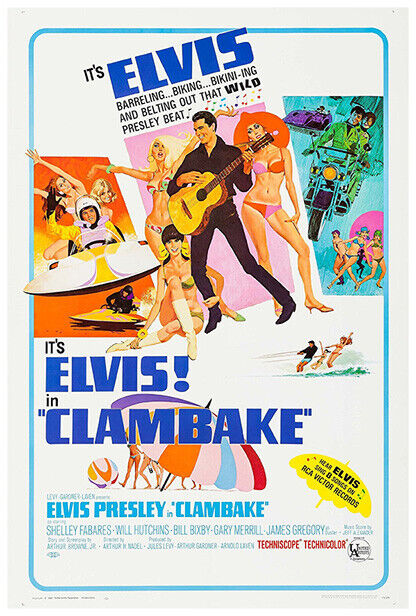 Clambake - 1967 - Movie Poster - US Version