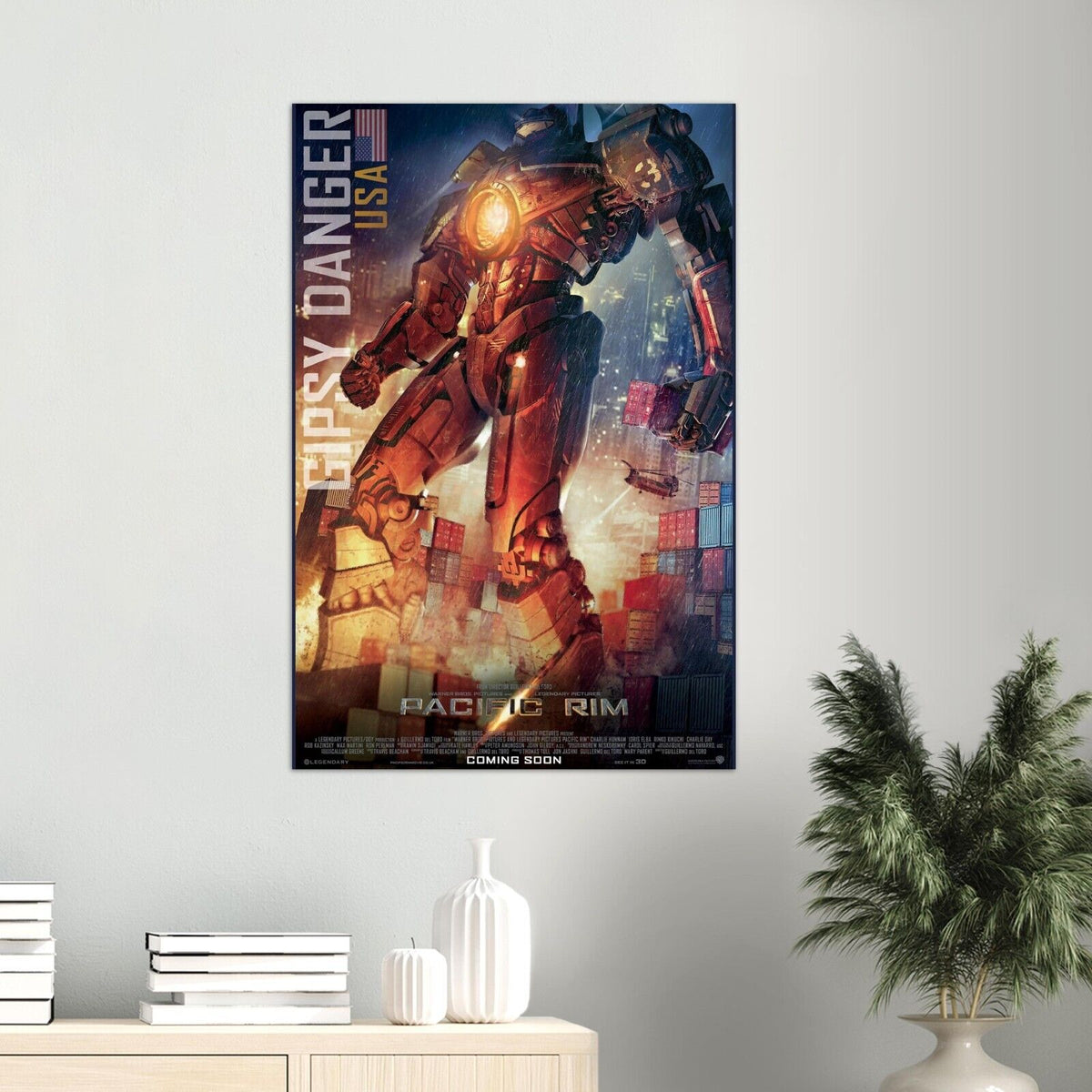 Pacific Rim Movie Poster -Gipsy Danger - Jaeger Poster (11 x 17 Inches)