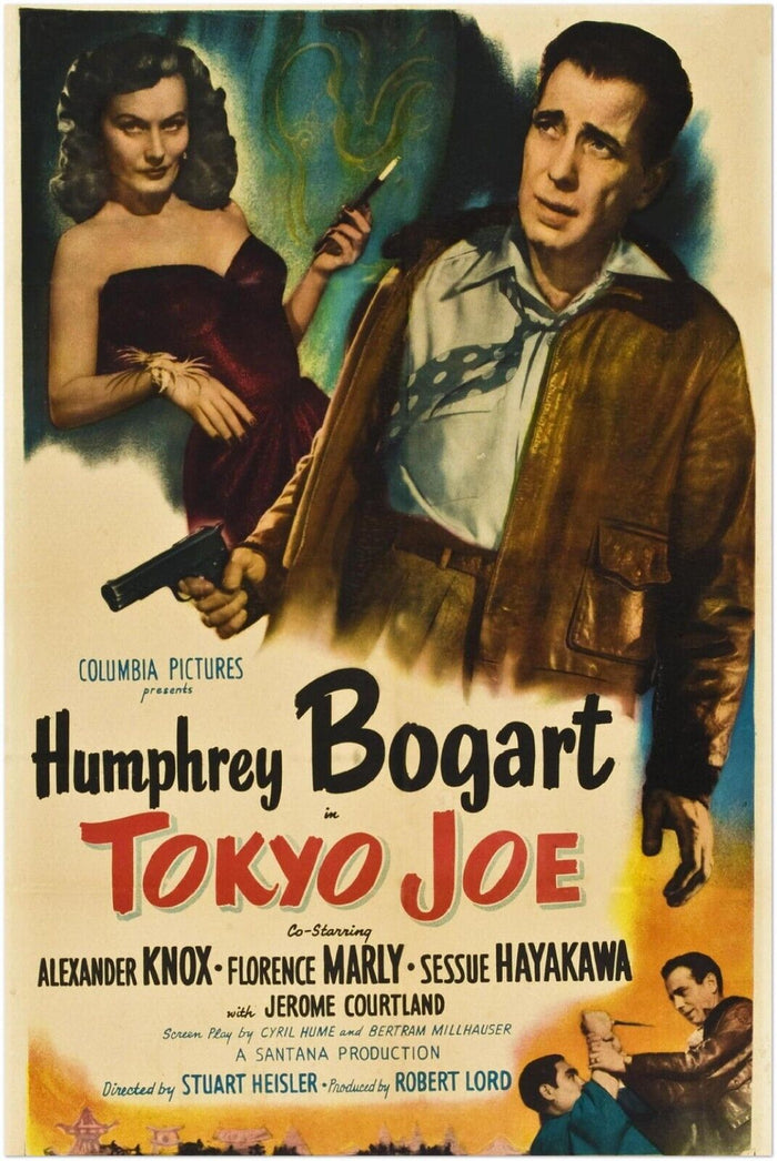 Tokyo Joe - Vintage Movie Poster - Humphrey Bogart - Film Noir