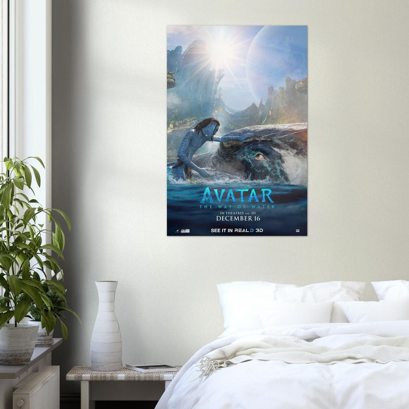 Avatar 2 - The Way of Water Movie Poster 2022 - Teaser #2 - James Cameron