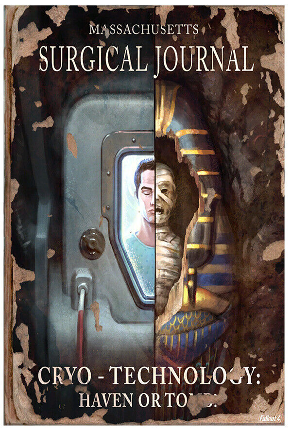 Surgical Journal - Cryo Technology - Fallout 4 Poster