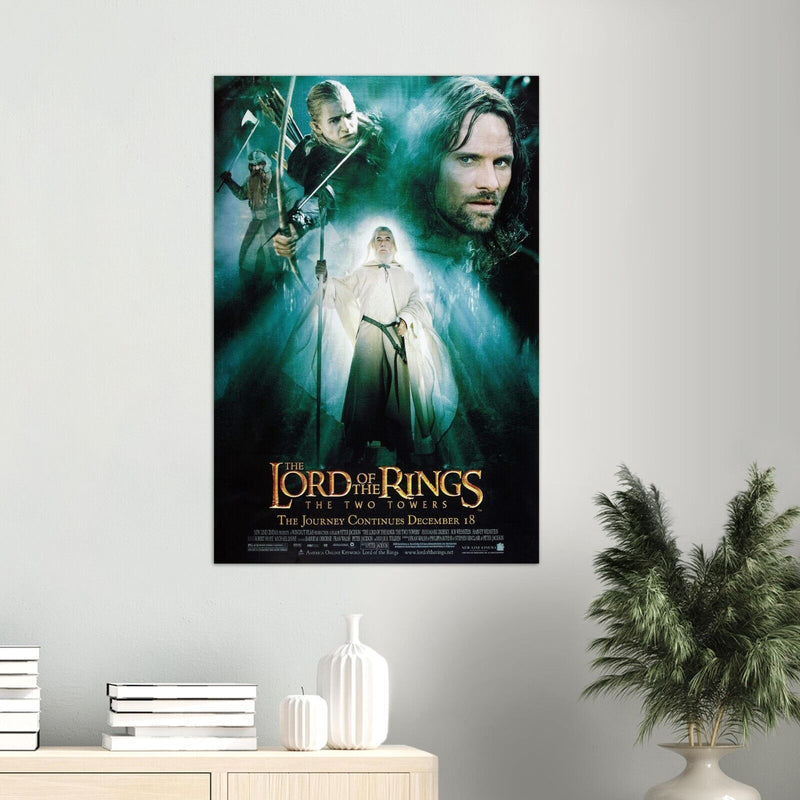 The Two Towers - Lord of the Rings Movie Poster - Teaser #1