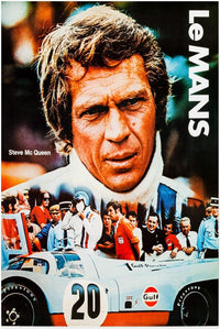 Steve McQueen - Movie Poster - The Man and Le Mans - US Version #3