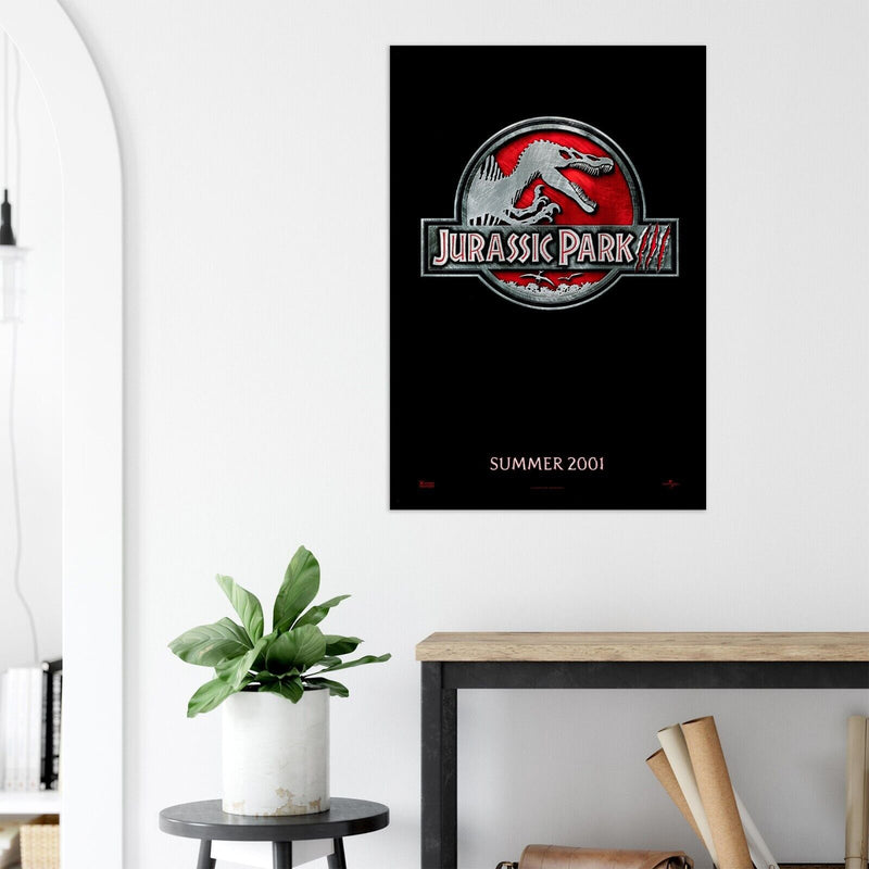 Jurassic Park 3 - 2001 - Movie Poster - US Release - Teaser #1