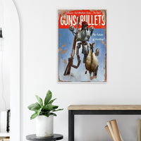 Guns & Bullets - The Future of Hunting - Fallout 4 Poster