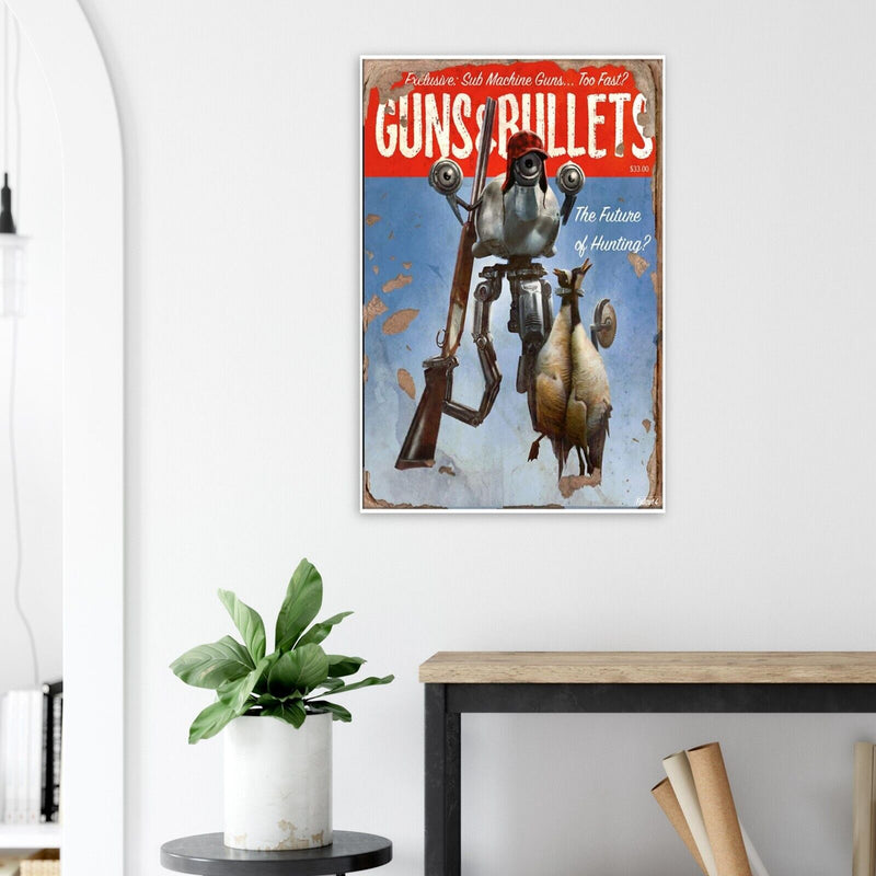 Guns & Bullets - The Future of Hunting - Fallout 4 Poster