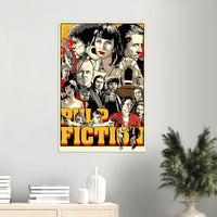 Pulp Fiction Movie Poster - Quentin Tarantino - Alternate #6