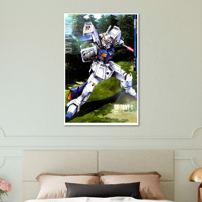 Alex - RX-78NT-1 - Gundam Mechanical Poster - Japanese Anime Poster