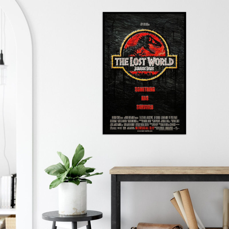 Jurassic Park - Lost World - 1997 - Movie Poster - US Release - Teaser #1