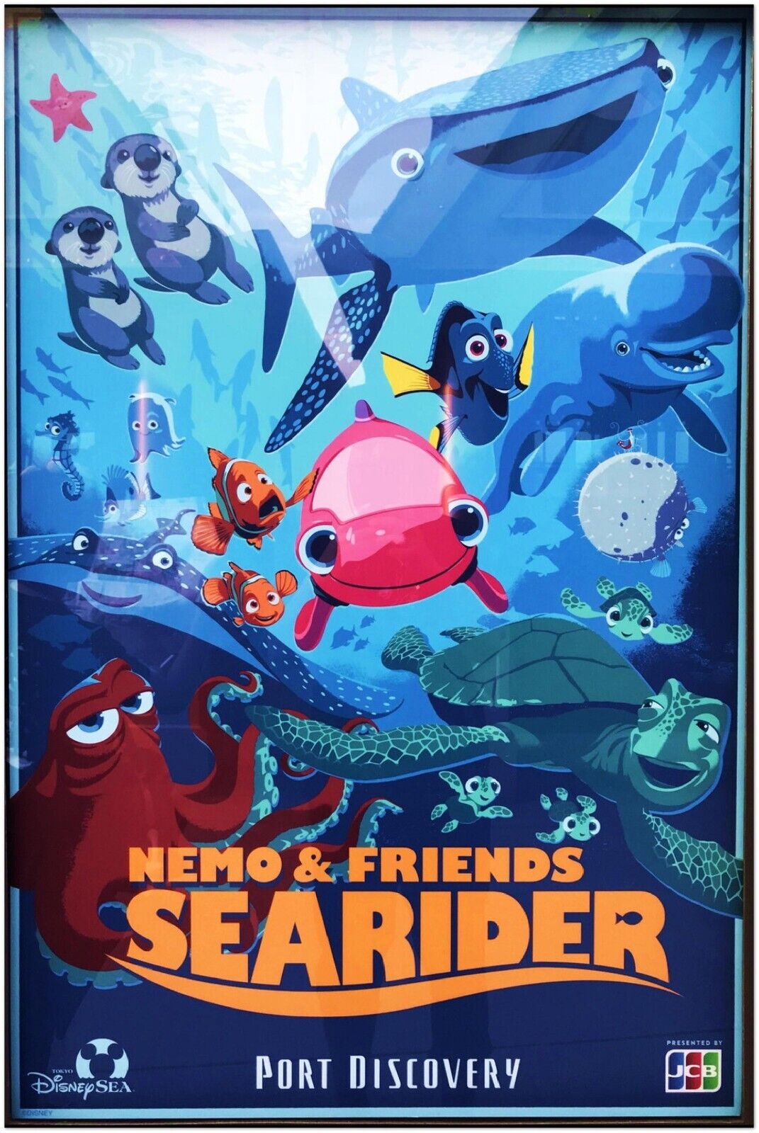 Tokyo Disneyland Attraction Poster - Nemo - Searider - DisneySea