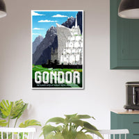 Travel To Gondor  - Lord of the Rings Poster- The Hobbit