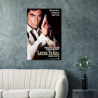 License to Kill - James Bond 007 Movie Poster - Timothy Dalton - Teaser