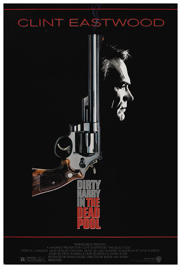 The Deadpool - Clint Eastwood - Movie Poster - US Version