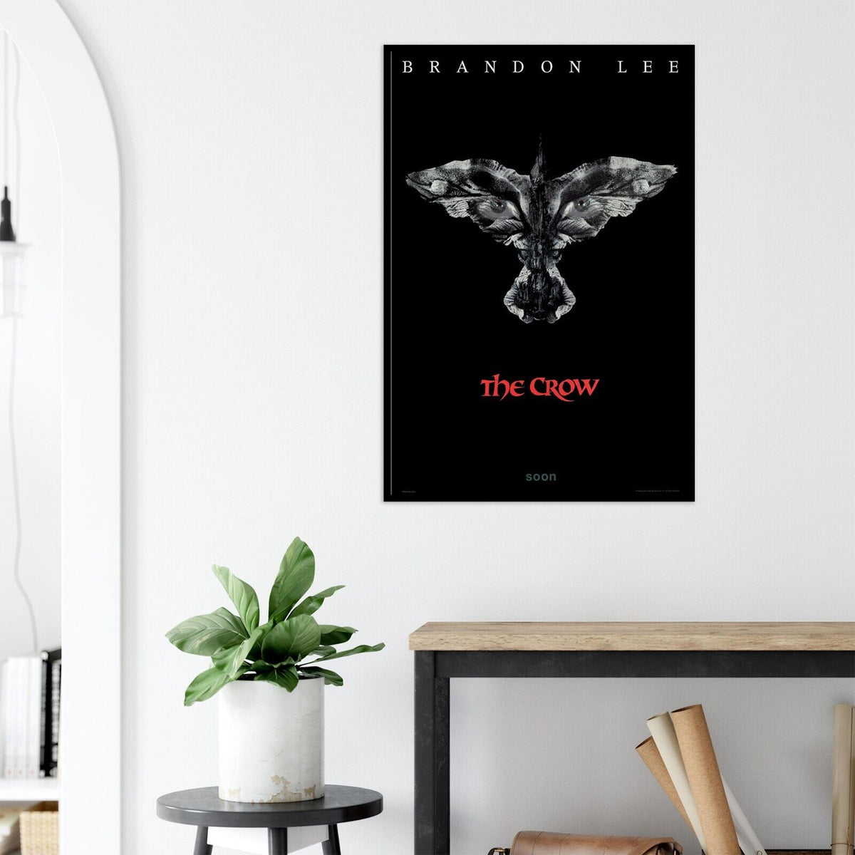 The Crow - Brandon Lee - Movie Poster - 1994 - Teaser