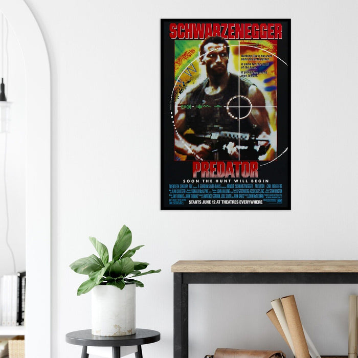 Predator - Movie Poster - Arnold Schwarzenegger - Teaser