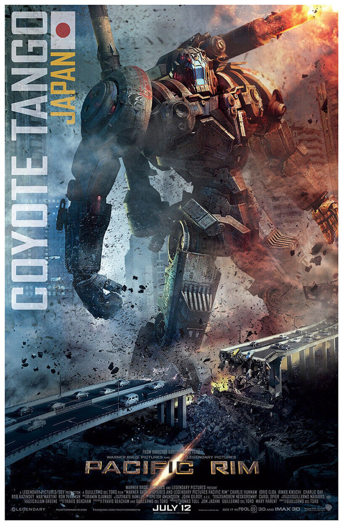 Pacific Rim Movie Poster - Coyote Tango - Jaeger Poster (11 x 17 Inches)