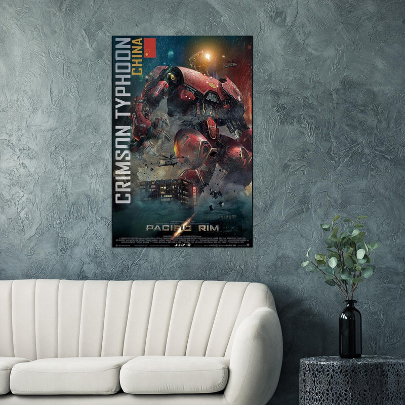 Pacific Rim Movie Poster -Crimson Typhoon - Jaeger Poster (11 x 17 Inches)