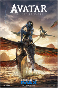 Avatar 2 - The Way of Water Movie Poster 2022 - Alternate #1 - James Cameron