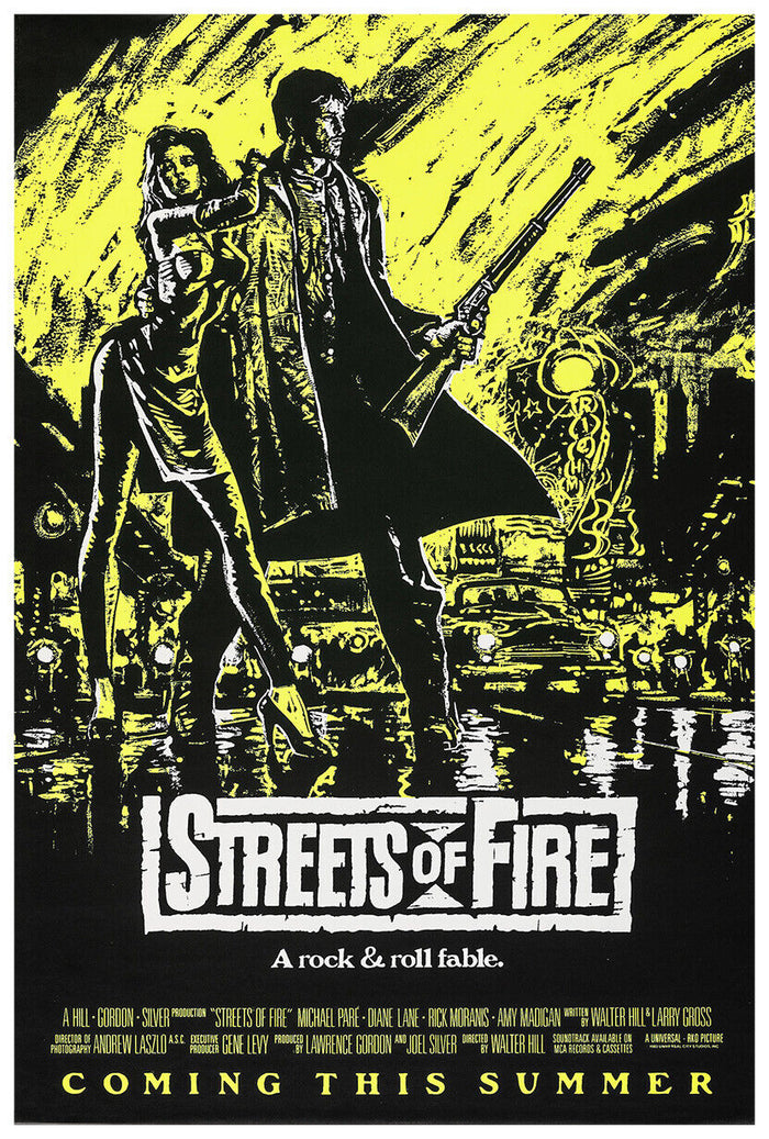 Streets of Fire - Movie Poster - 1984 - Teaser