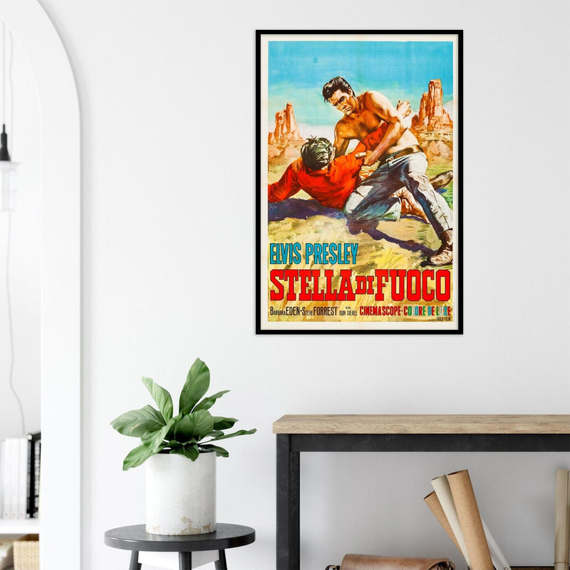 Flaming Star - 1960 - Movie Poster - Italian Version