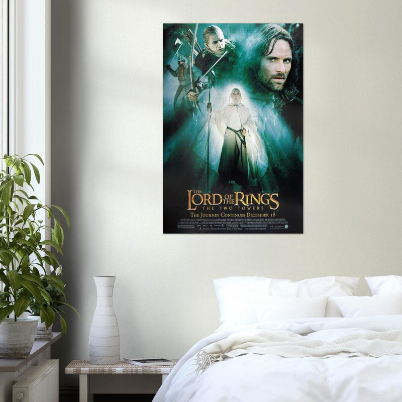 The Two Towers - Lord of the Rings Movie Poster - Teaser #1