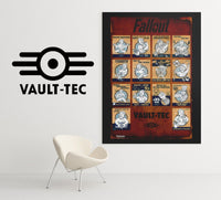 Fallout Poster Vault Tech Video Game Poster Gaming Fallout