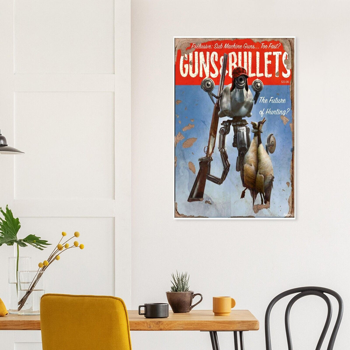 Guns & Bullets - The Future of Hunting - Fallout 4 Poster