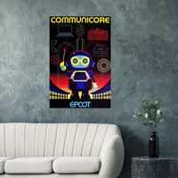Disney Epcot Center Attraction Poster -  Communicore - Disney World D23