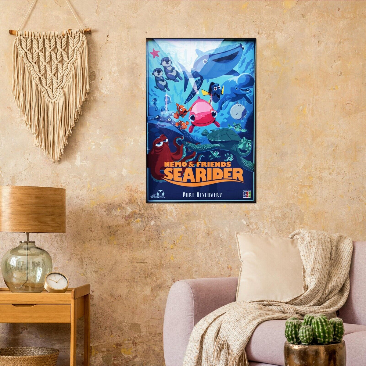 Tokyo Disneyland Attraction Poster - Nemo - Searider - DisneySea