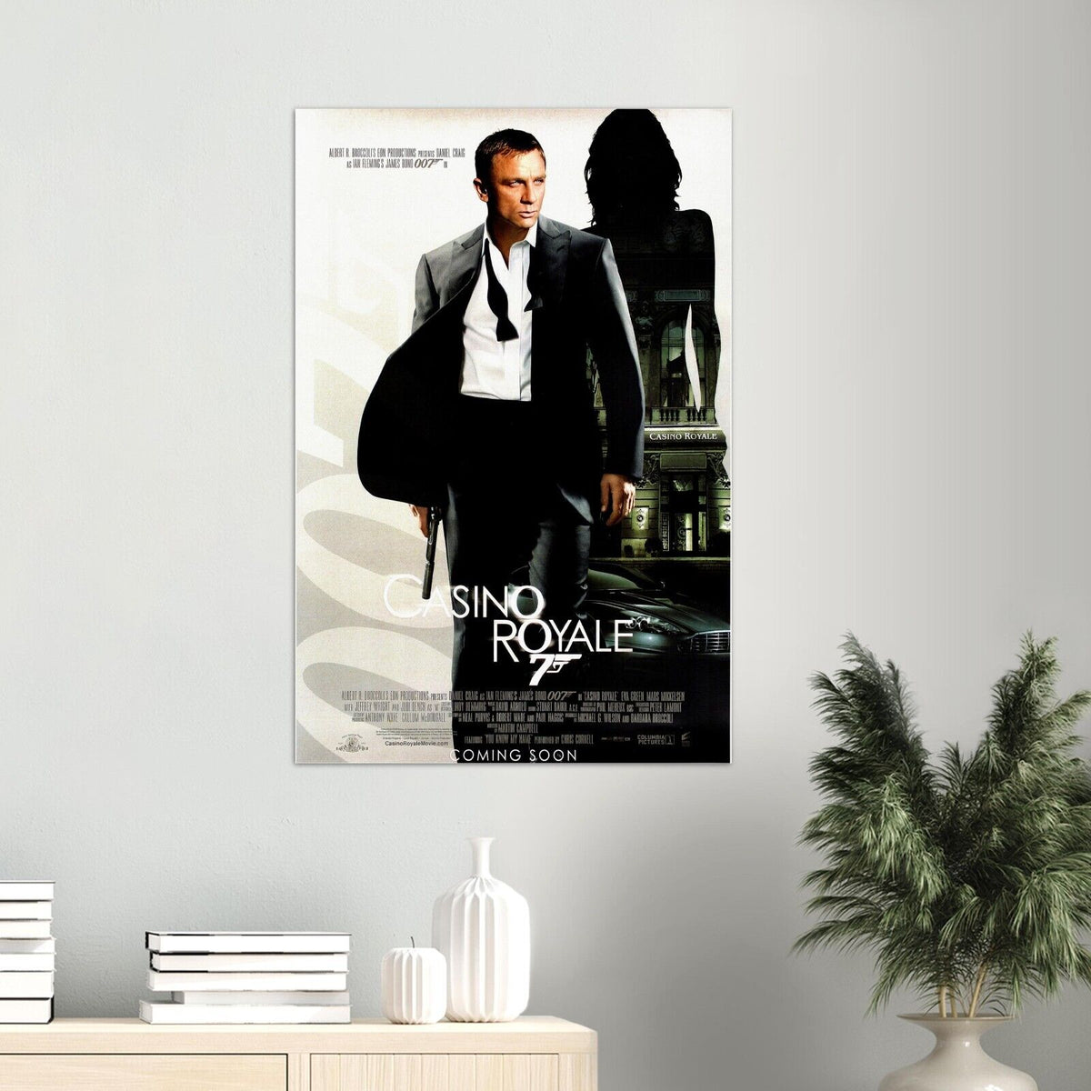 Casino Royale - James Bond 007 Movie Poster - Daniel Craig - Teaser #1