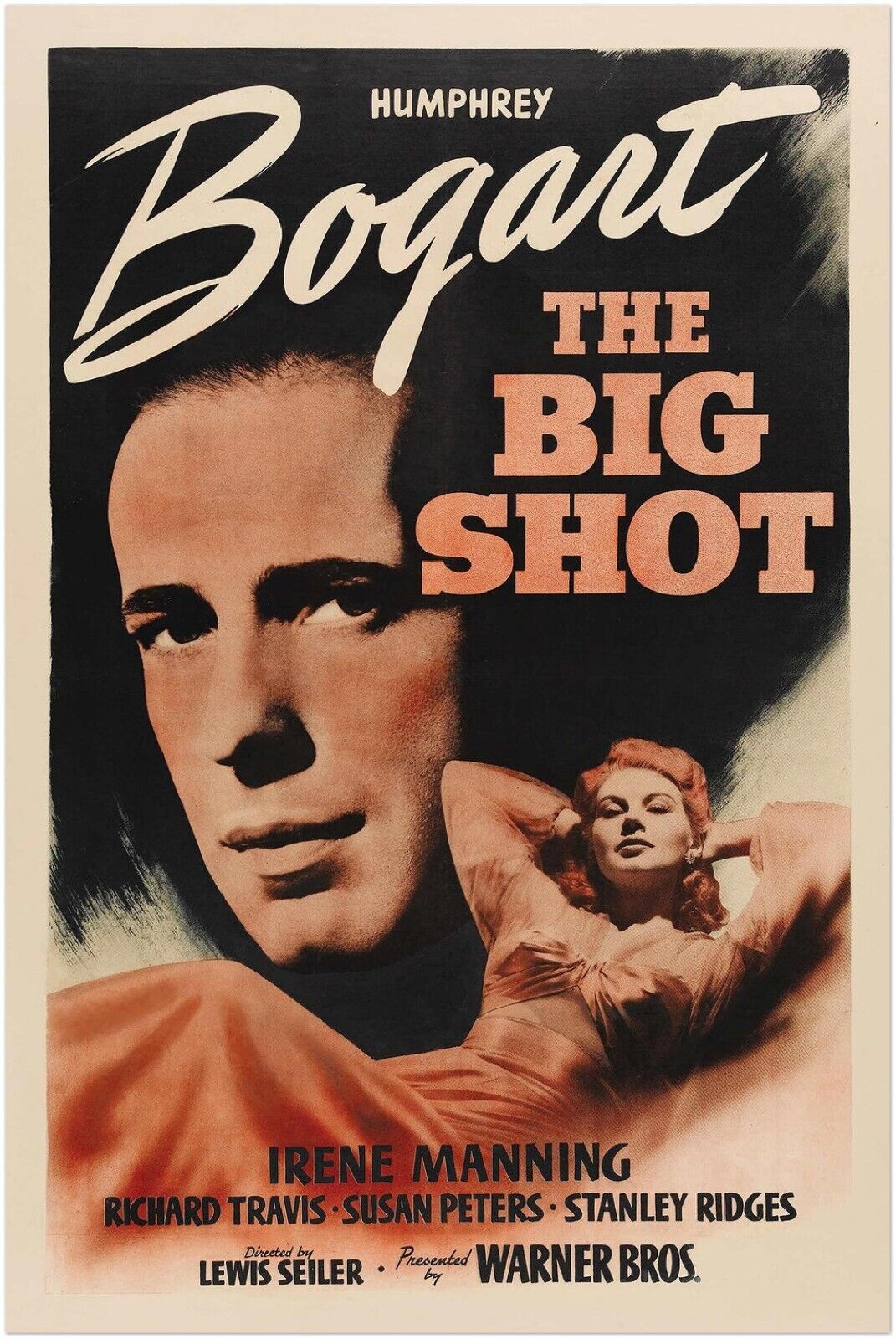 The Big Shot - Vintage Movie Poster - Film Noir