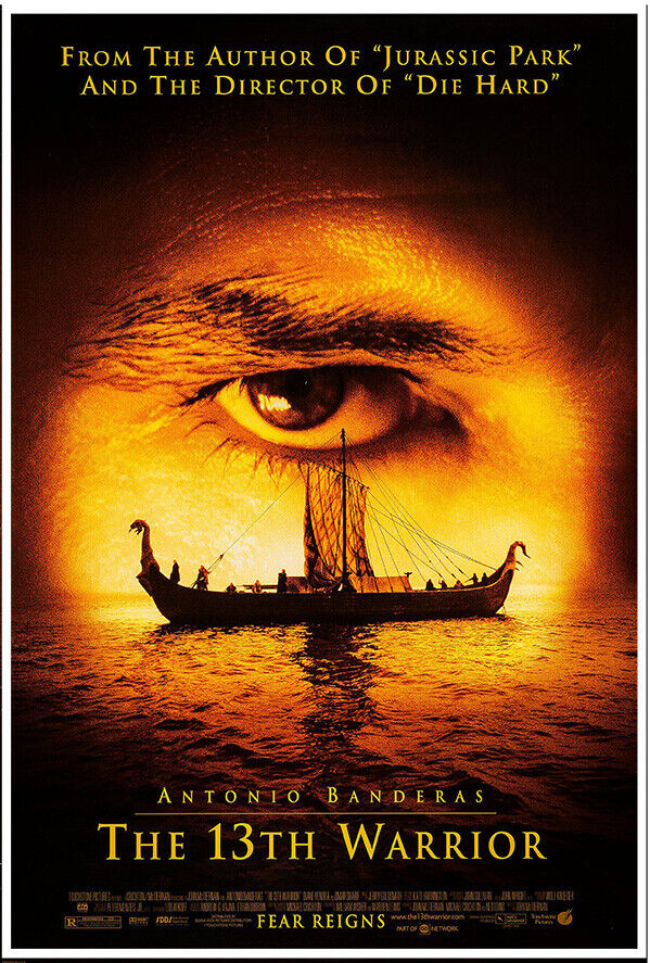 The 13th Warrior - Antonio Banderas - Teaser - Movie Poster