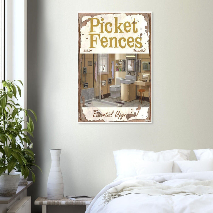 Picket Fences - Essential Upgrades - Fallout 4 Poster