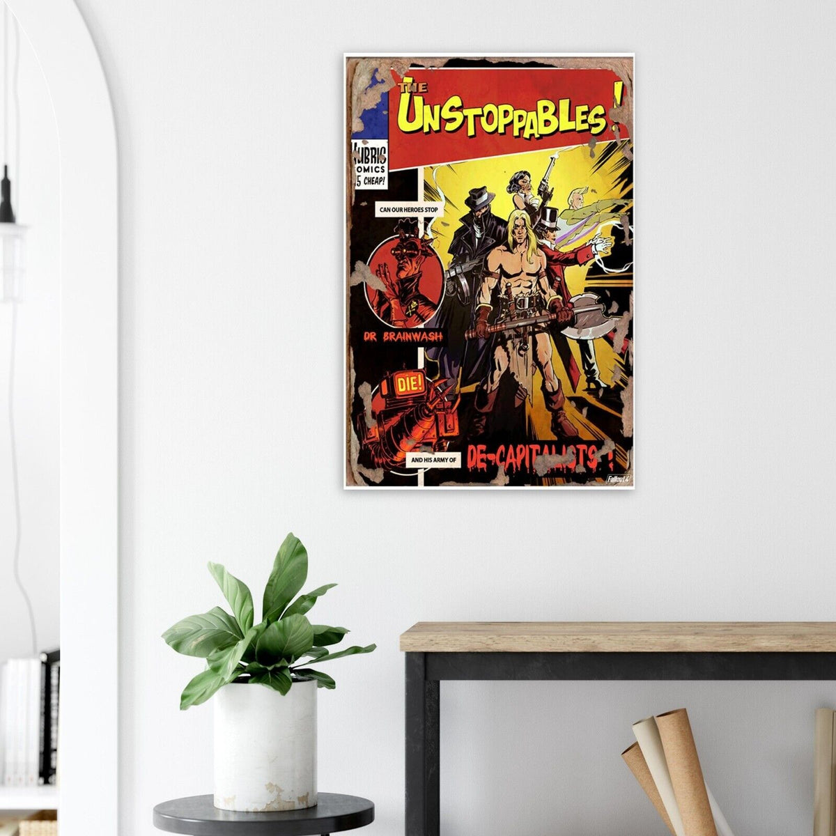 Untouchables - De-Capitalists - Fallout 4 Poster