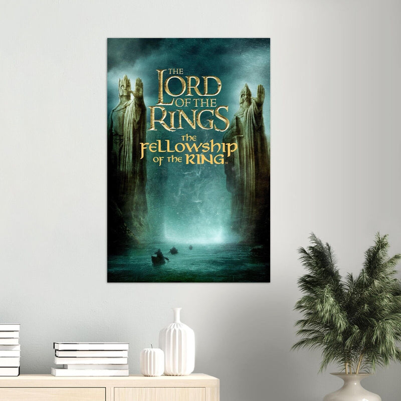 Fellowship of the Ring - Lord of the Rings Movie Poster - Alternate #1