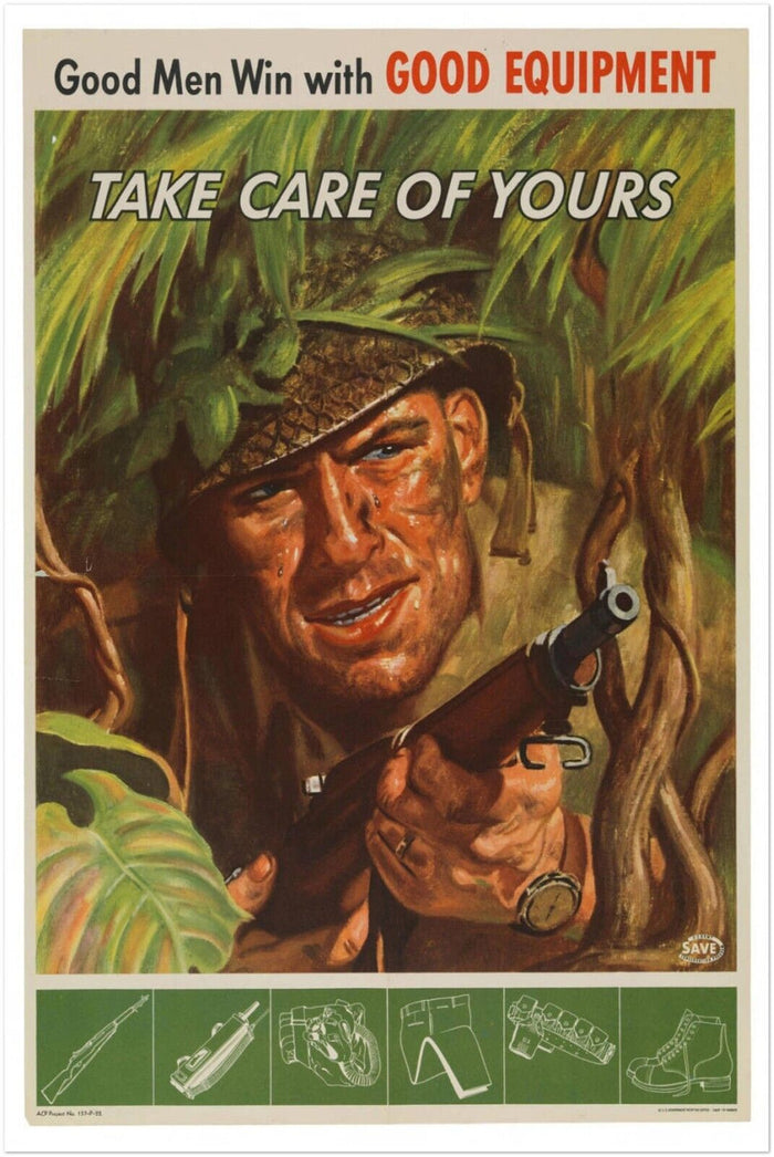 Take Care of Yours - World War 2 Poster - WW2 Vintage Poster