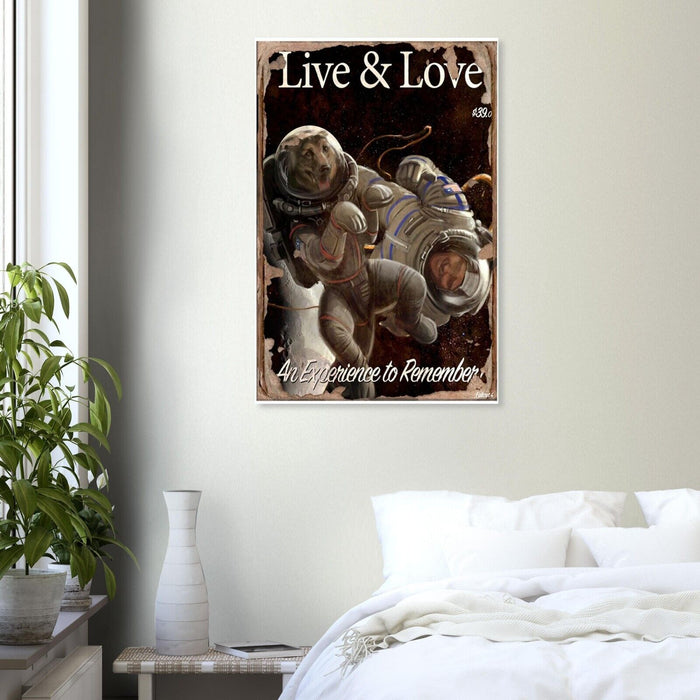 Live & Love - An Experience to Remember - Fallout 4 Poster