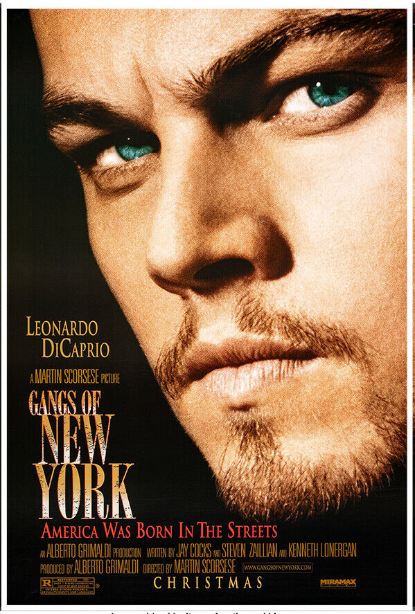 Gangs of New York - Leonardo DiCaprio - Teaser - Movie Poster