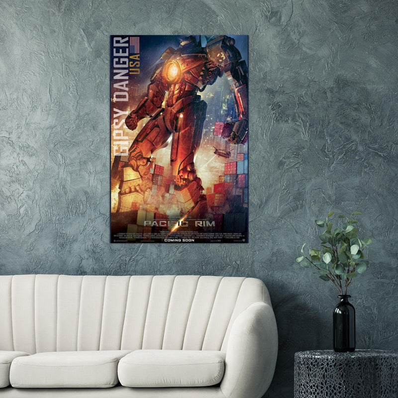 Pacific Rim Movie Poster -Gipsy Danger - Jaeger Poster (11 x 17 Inches)