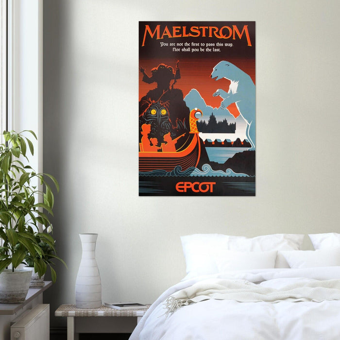 Disney Epcot Center Attraction Poster - Maelstrom - Disney World D23