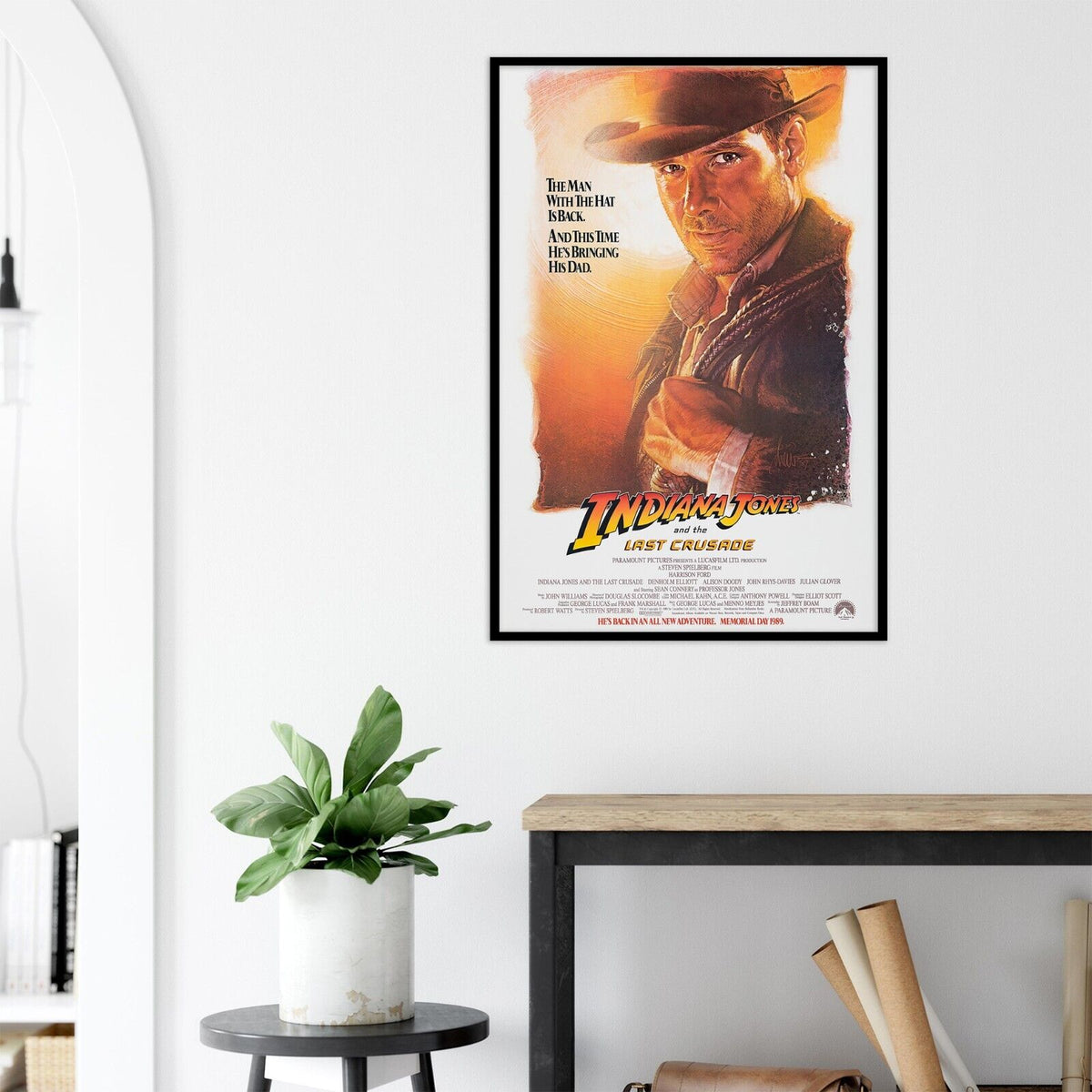 Indiana Jones and the Last Crusade - Movie Poster - 1989 - US Version - Teaser