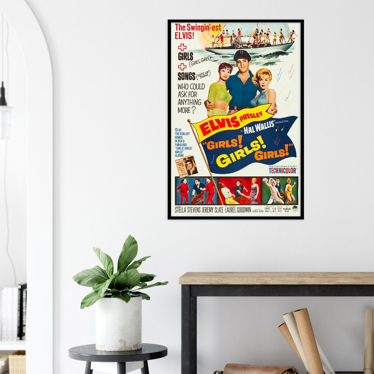 Girls, Girls, Girls - 1960 - Movie Poster - US Version