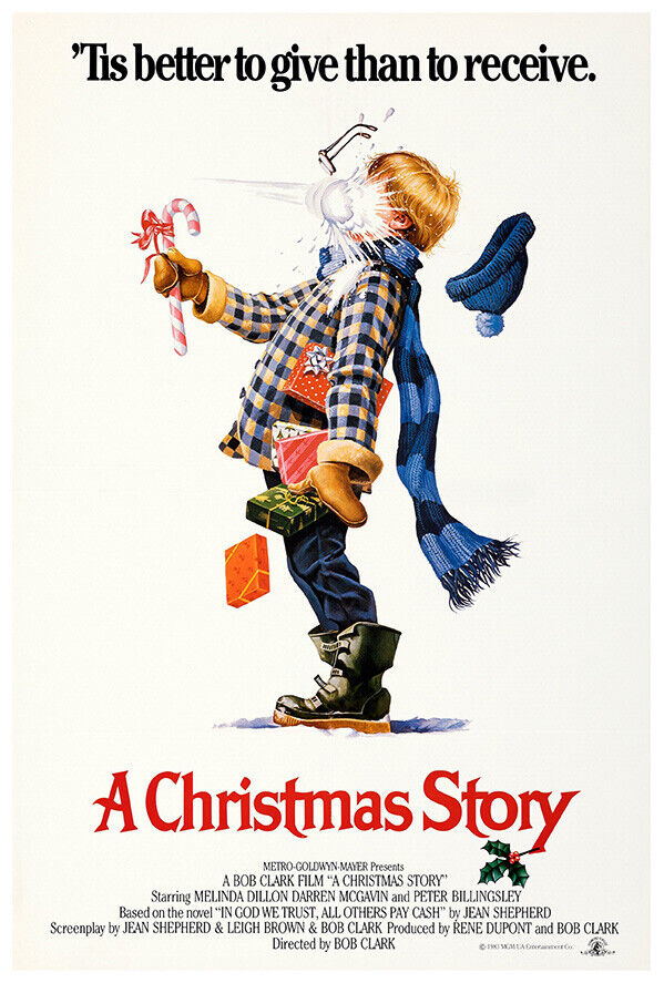 A Christmas Story - 1983 - Christmas Holiday Movie Poster - US Version #1