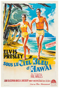 Blue Hawaii - 1961 - Movie Poster - French Version