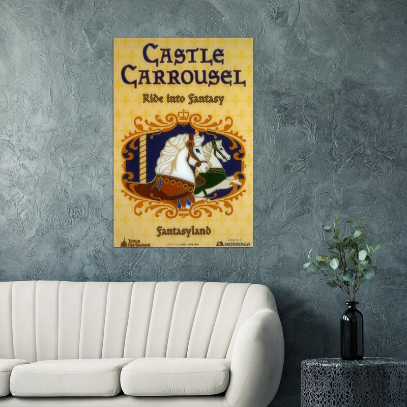 Tokyo Disneyland Attraction Poster - Castle Carrousel, DisneySea