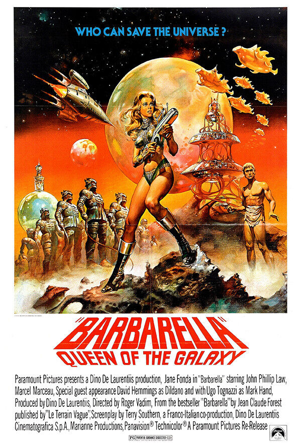 Barbarella - Queen of the Galaxy - Jane Fonda - US Version #1 - Movie Poster