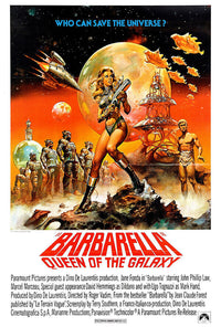 Barbarella - Queen of the Galaxy - Jane Fonda - US Version #1 - Movie Poster